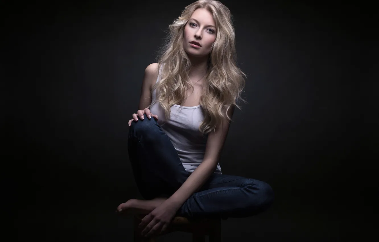 Фото обои портрет, студия, Natural Styled