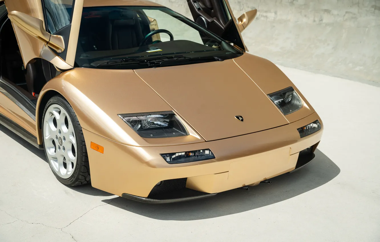 Фото обои Lamborghini, суперкар, передок, Diablo, ламборгини, Lamborghini Diablo VT 6.0 SE