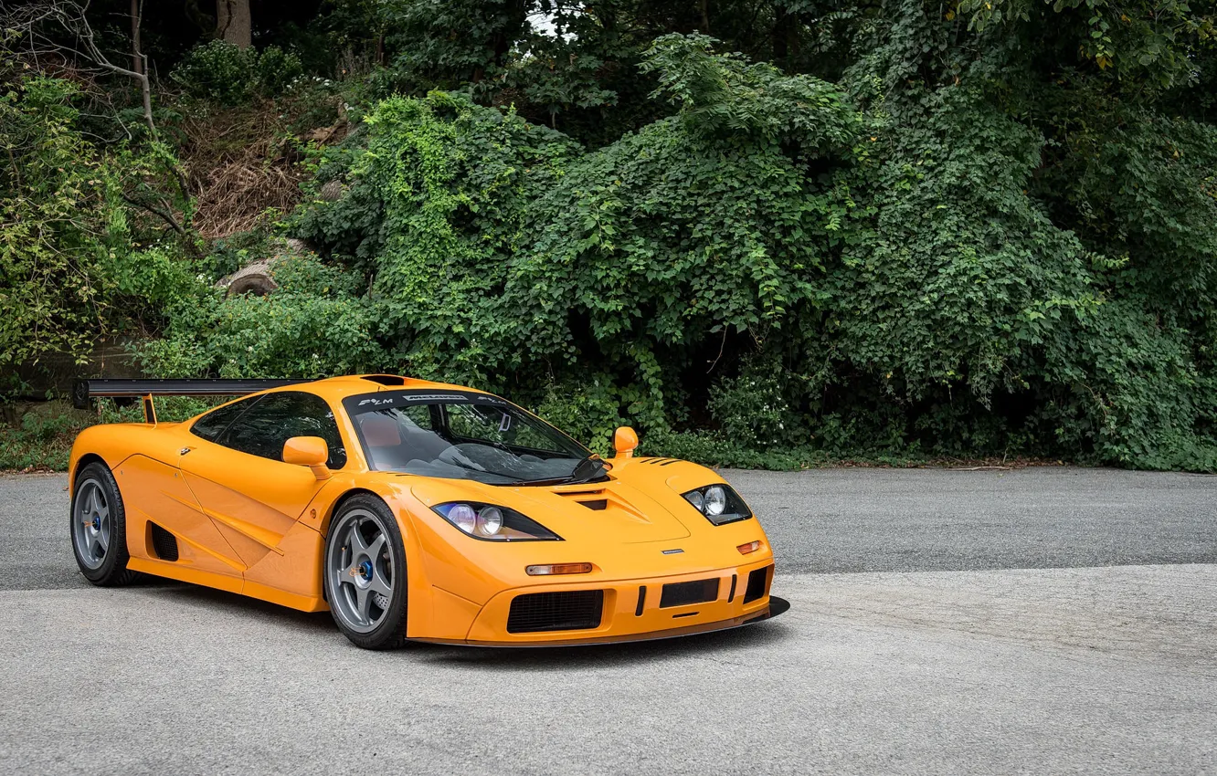 Фото обои McLaren, Yellow