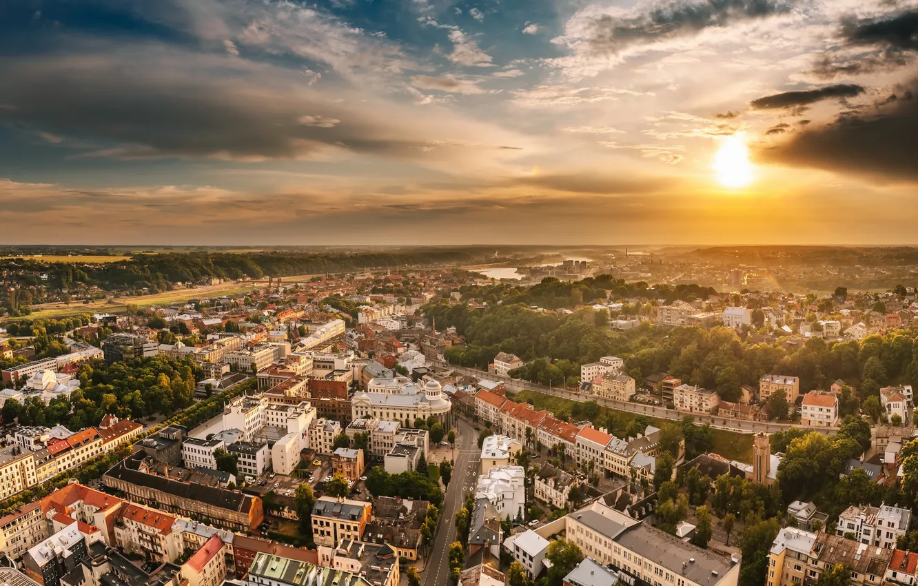 Фото обои Lietuva, Kaunas, miestas