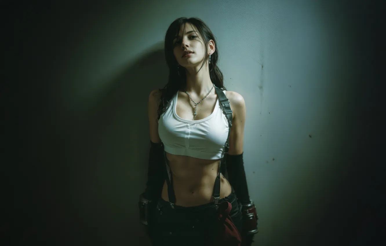 Фото обои obsession, tifa, ffvii, lockhart
