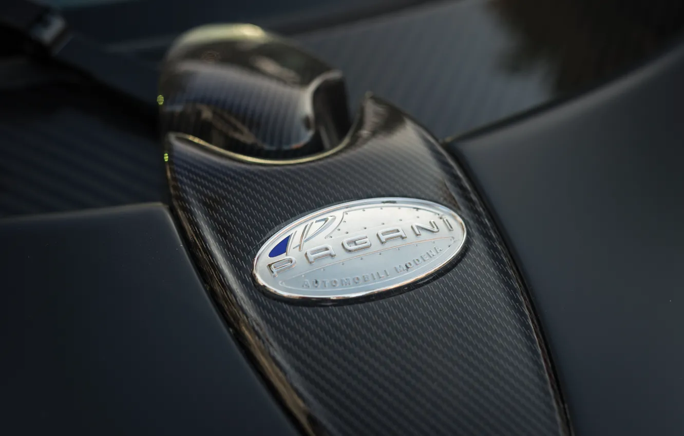 Фото обои logo, Pagani, Huayra, Pagani Huayra