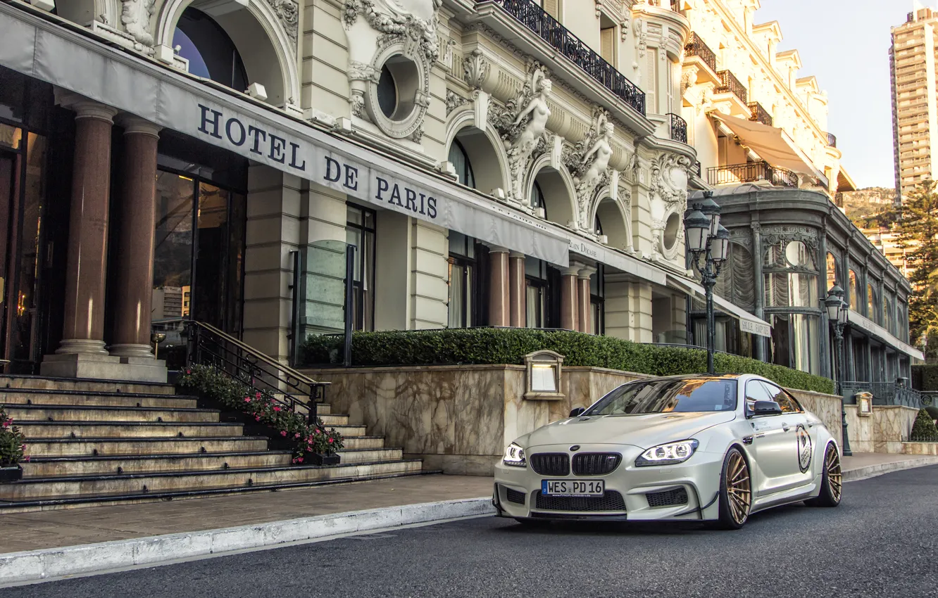 Фото обои paris, hotel, BMW M6, Prior Design
