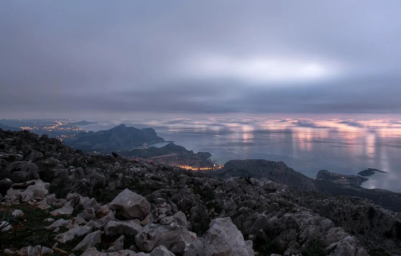 Фото обои восход, Греция, Родос