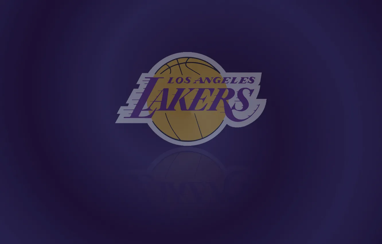 Фото обои Logo, NBA, Lakers, Basketball, Los Angeles Lakers, Emblem, LA Lakers