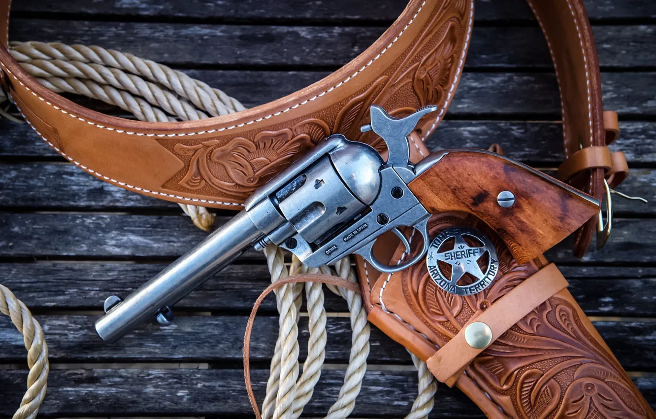 Фото обои оружие, Revolver, Colt 45