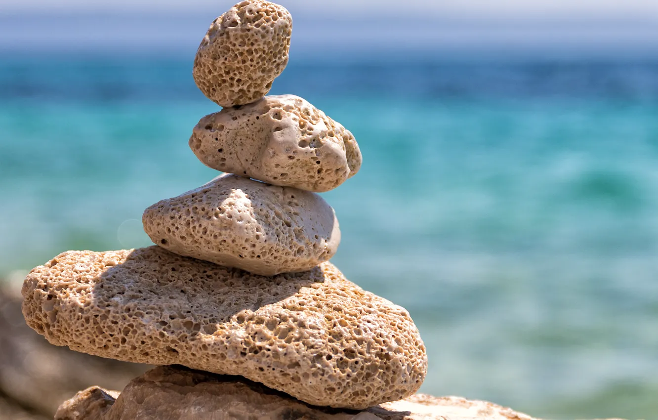 Фото обои nyár, tenger