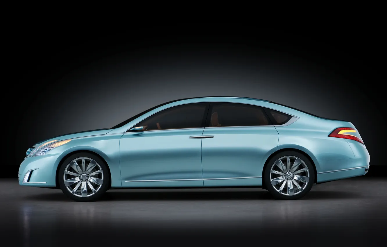 Фото обои Concept, Ниссан, Nissan, концепт-кар, седан, 2007, Nissan Intima