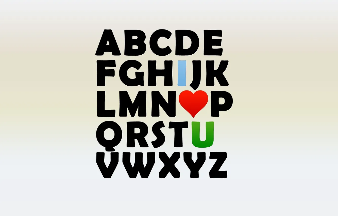 Фото обои любовь, буквы, сердце, alphabet, Алфавит