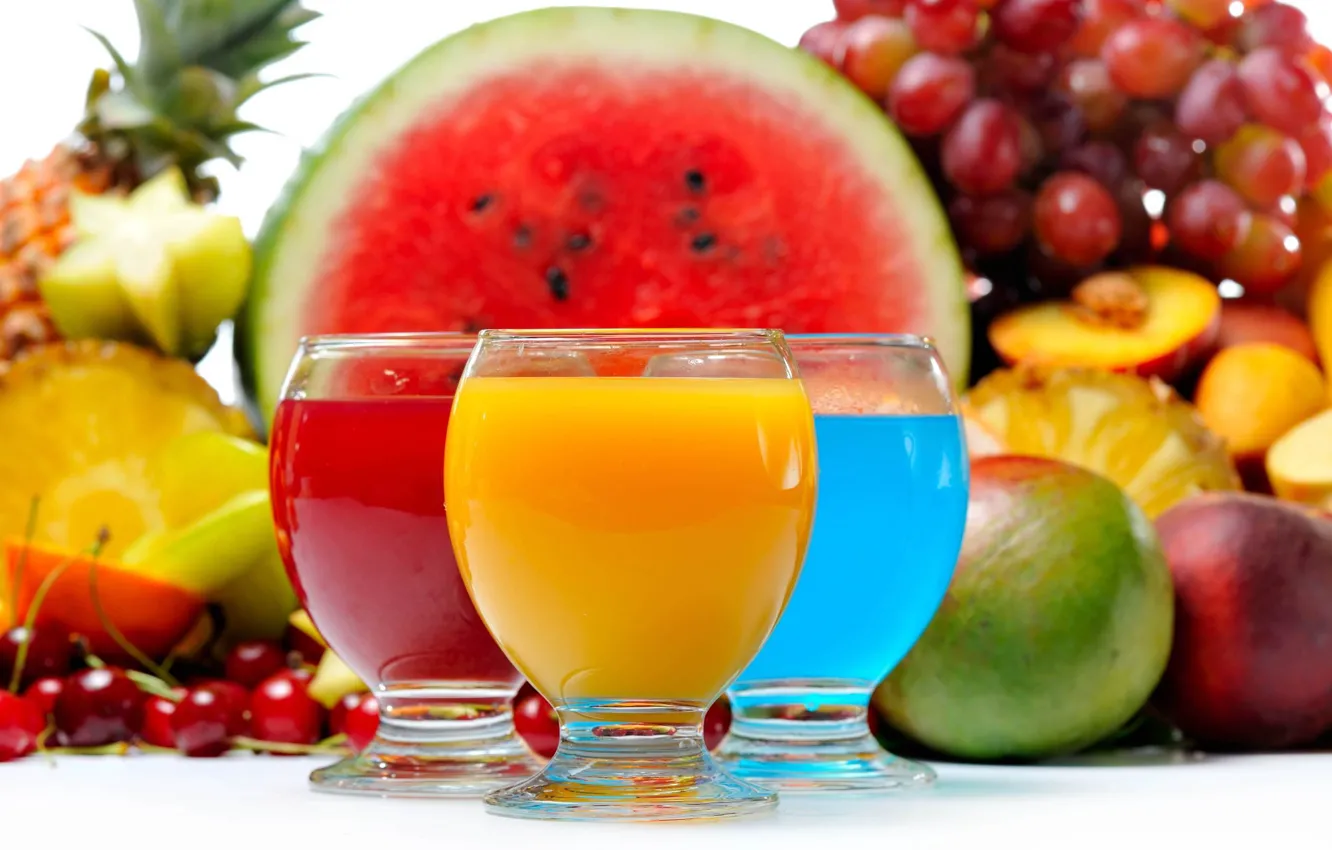 Фото обои ягоды, сок, коктейль, juice, фрукты, cocktail, fruits, berries