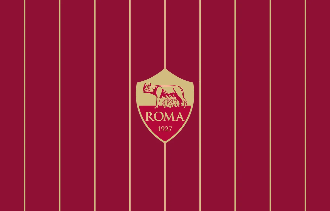 Фото обои Logo, Football, Team, Sport, Soccer, AS Roma, Italian, Emblem
