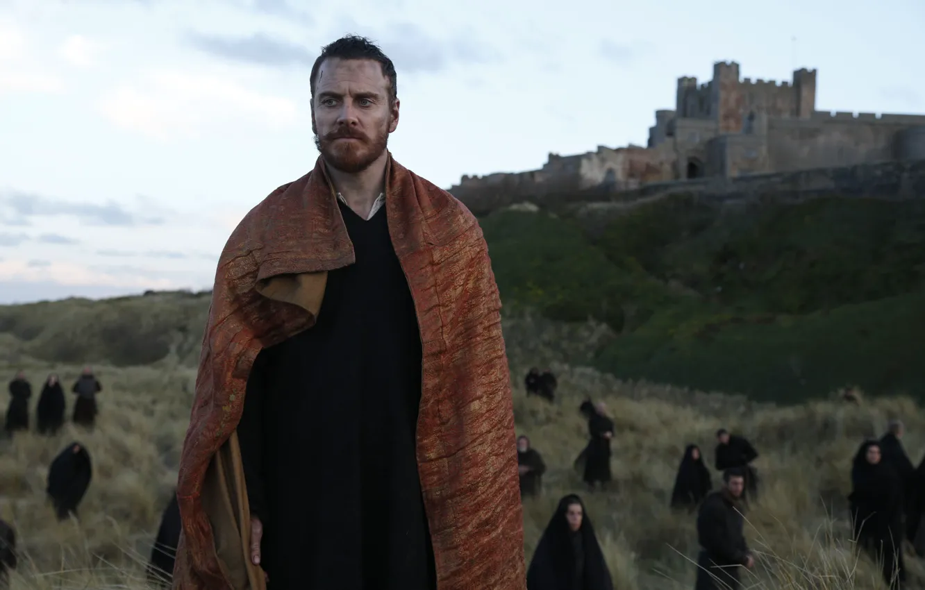 Фото обои cinema, man, movie, Scotland, castle, film, Michael Fassbender, king