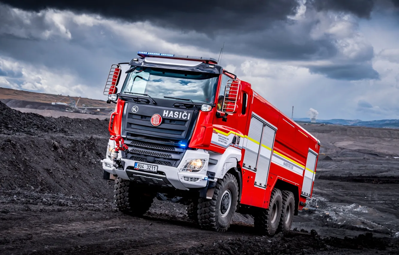 Фото обои 158, phoenix, 6x6, fire truck, tatra
