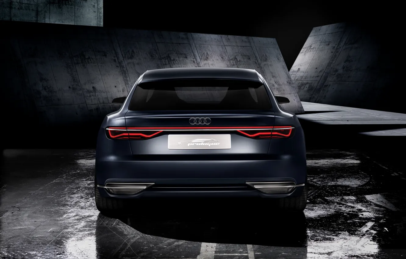Фото обои Concept, Audi, универсал, корма, Avant, 2015, Prologue