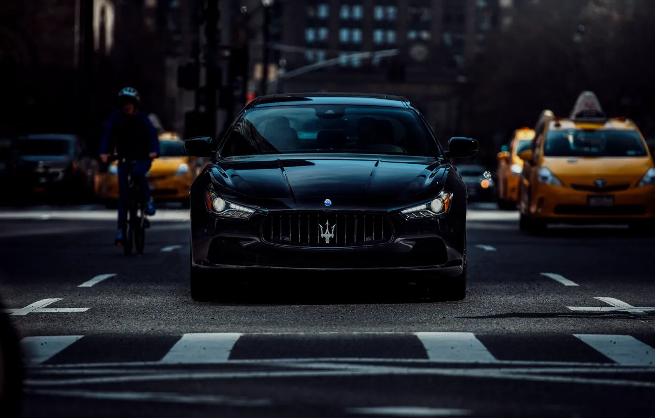 Фото обои car, Maserati, Ghibli, front view, Maserati Ghibli Nrissimo