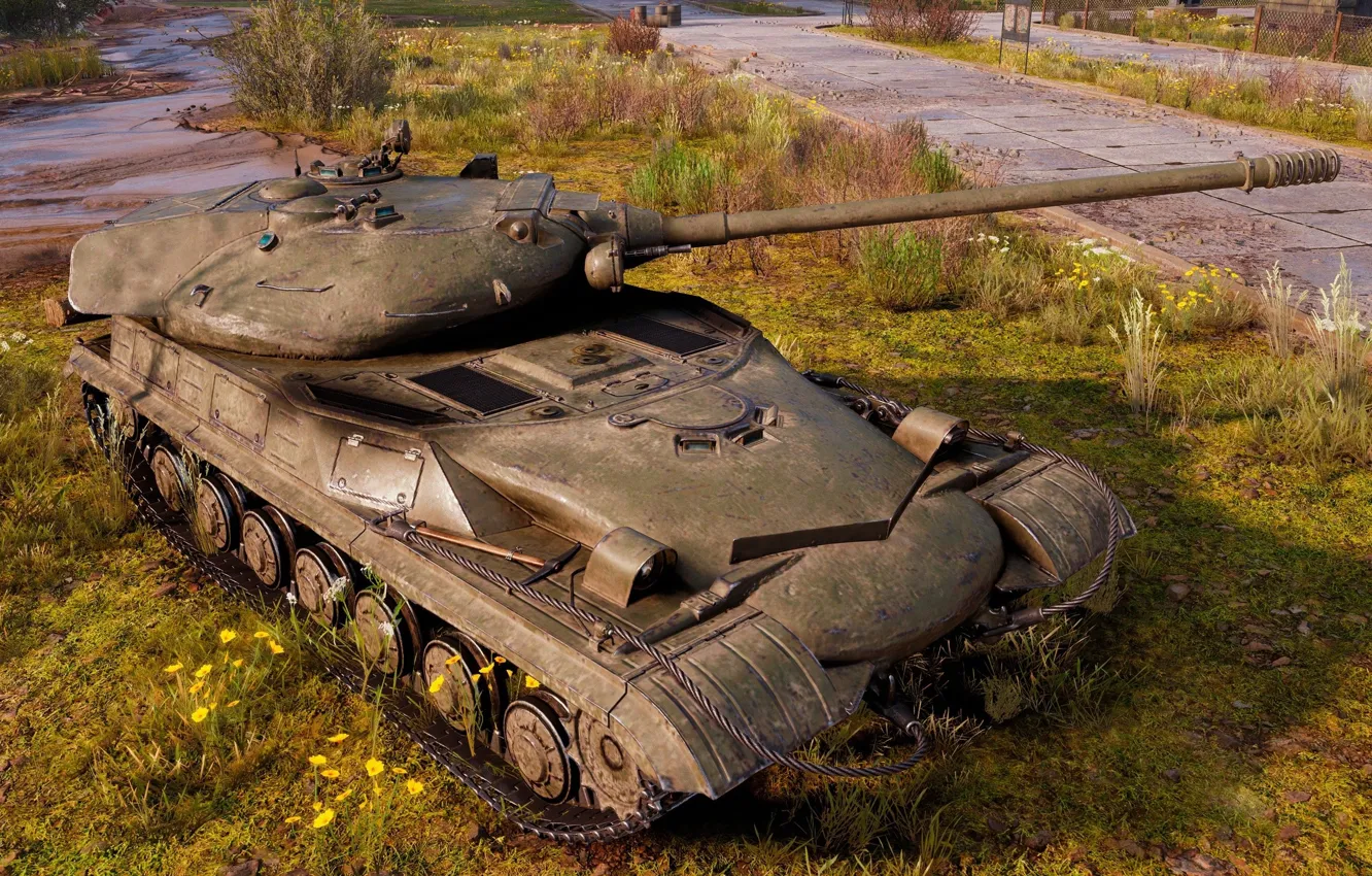 Фото обои СССР, Опытный танк, Штурмовой танк, Объект 283