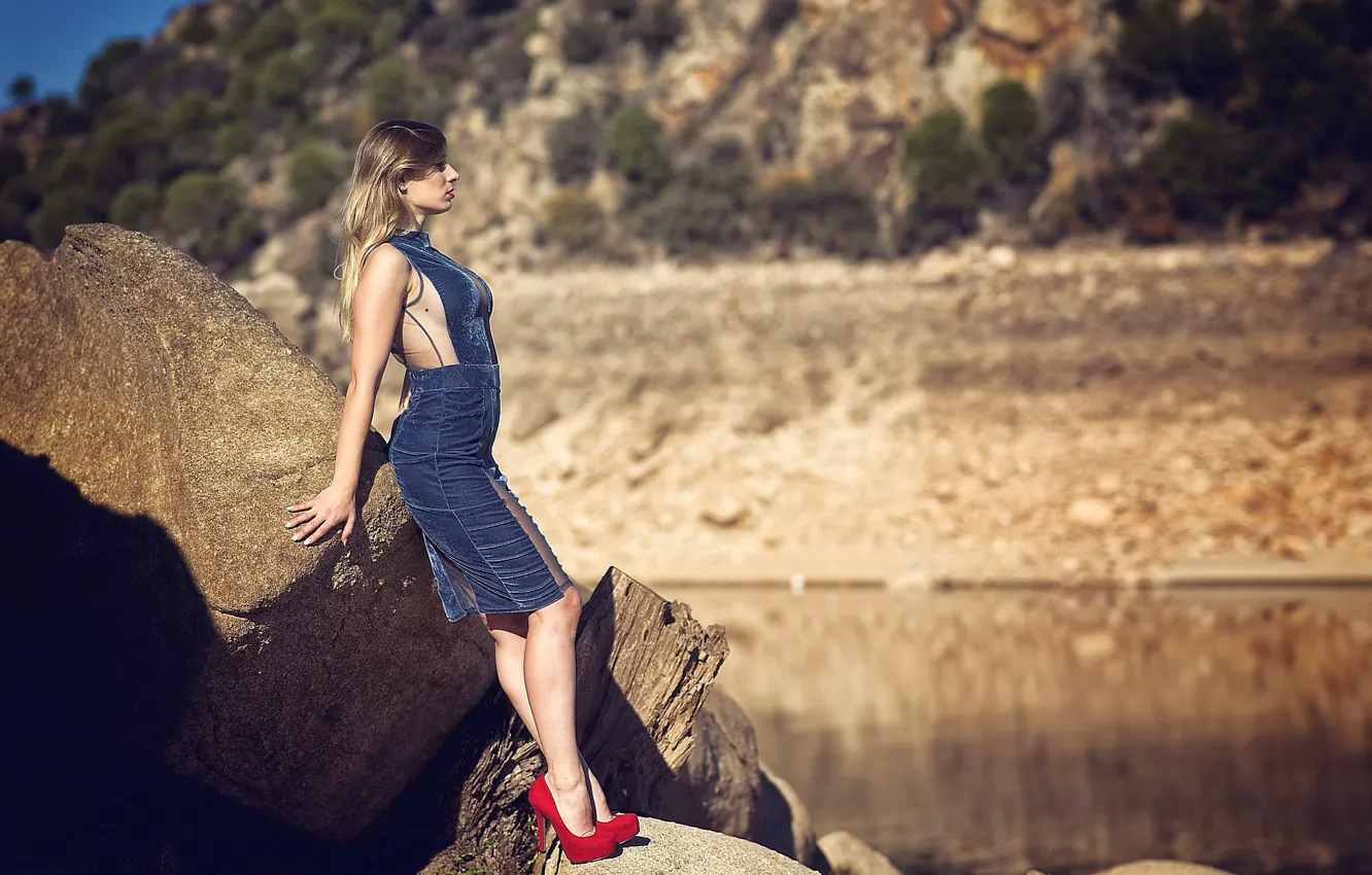 Фото обои секси, красотка, Alba Mendoza