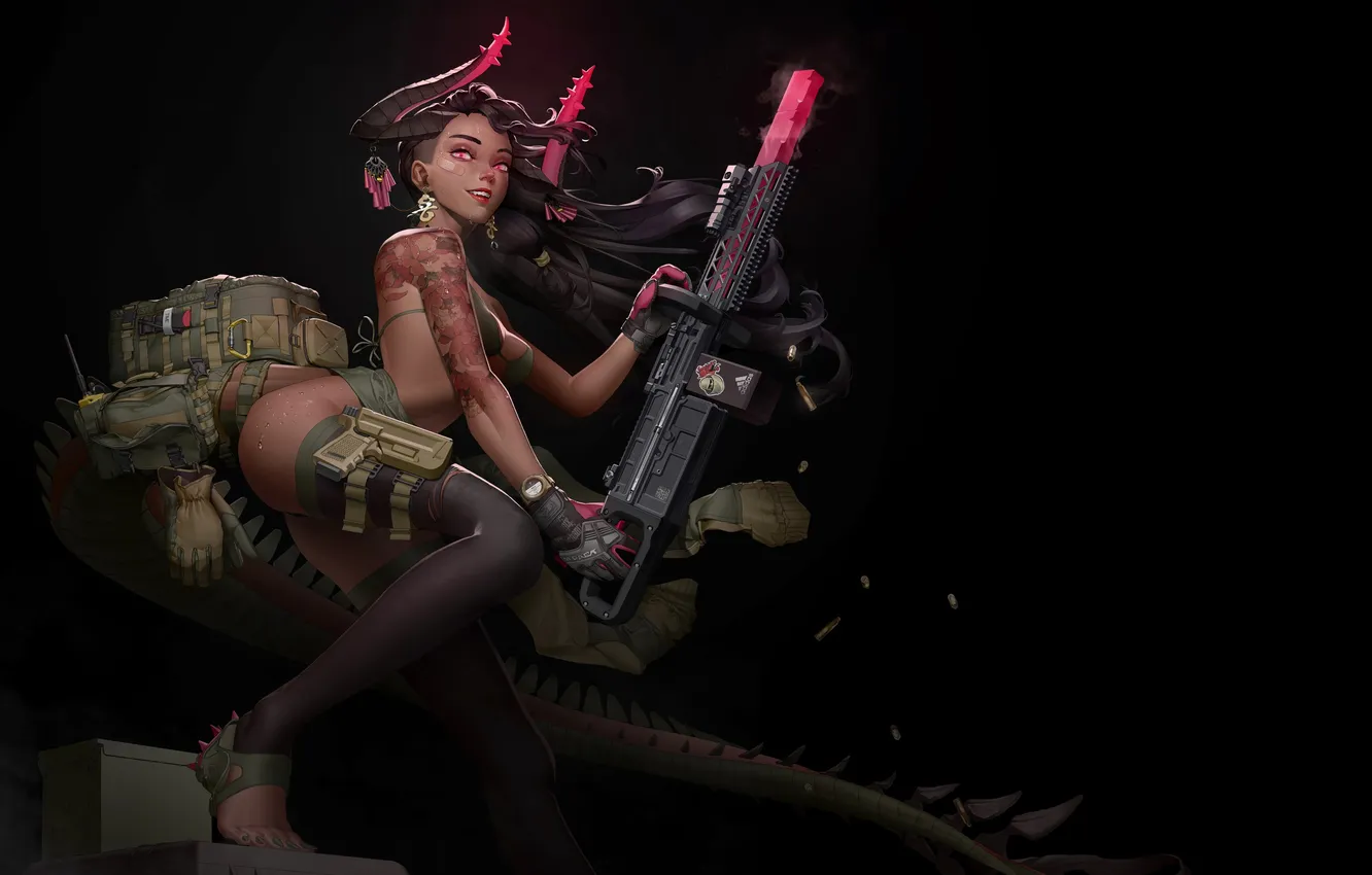 Фото обои Concept Art, chainsaw, Game Art, Jin kwang Park