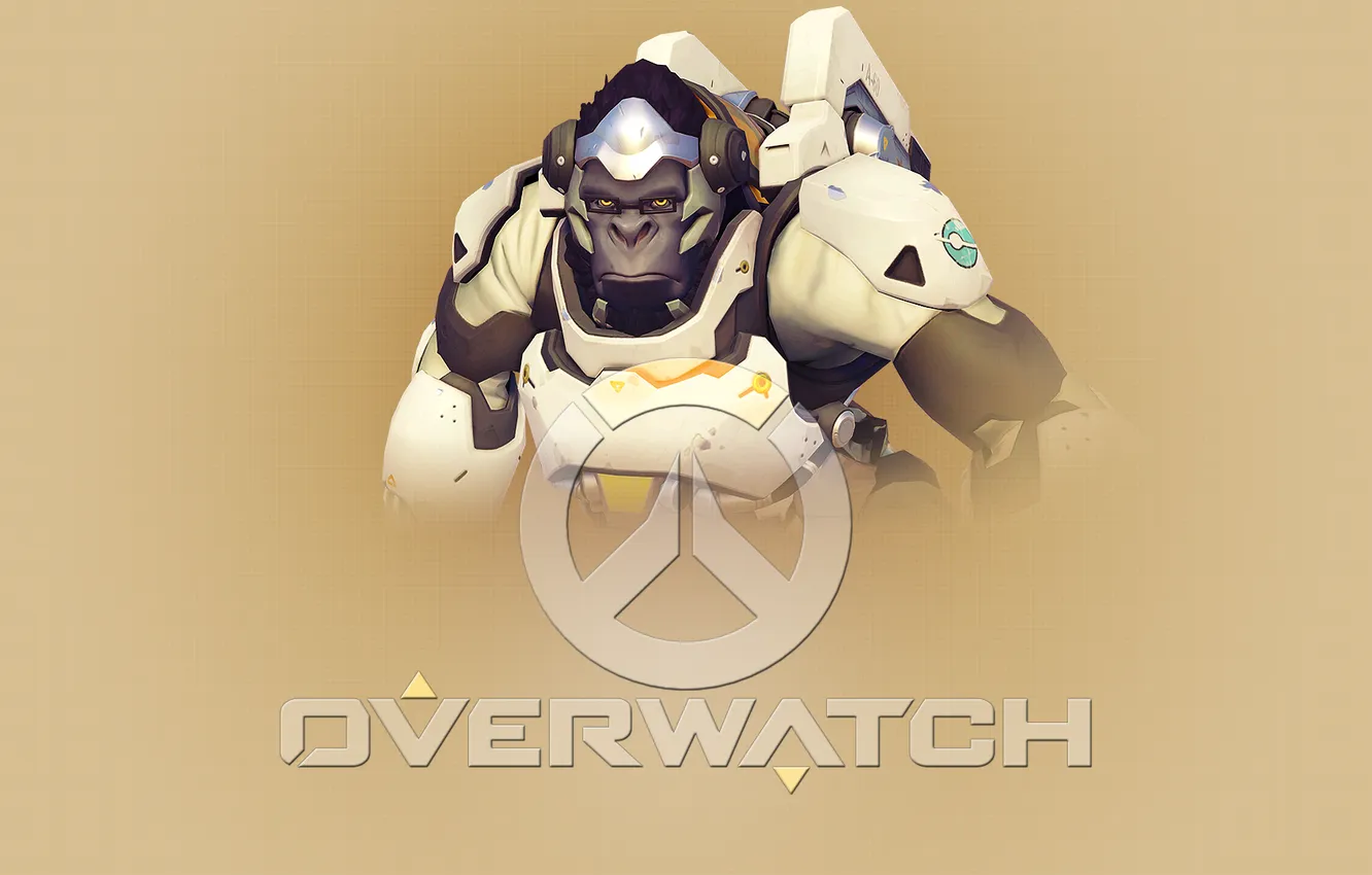 Фото обои Blizzard Entertainment, video games, Overwatch, Winston, PC gaming
