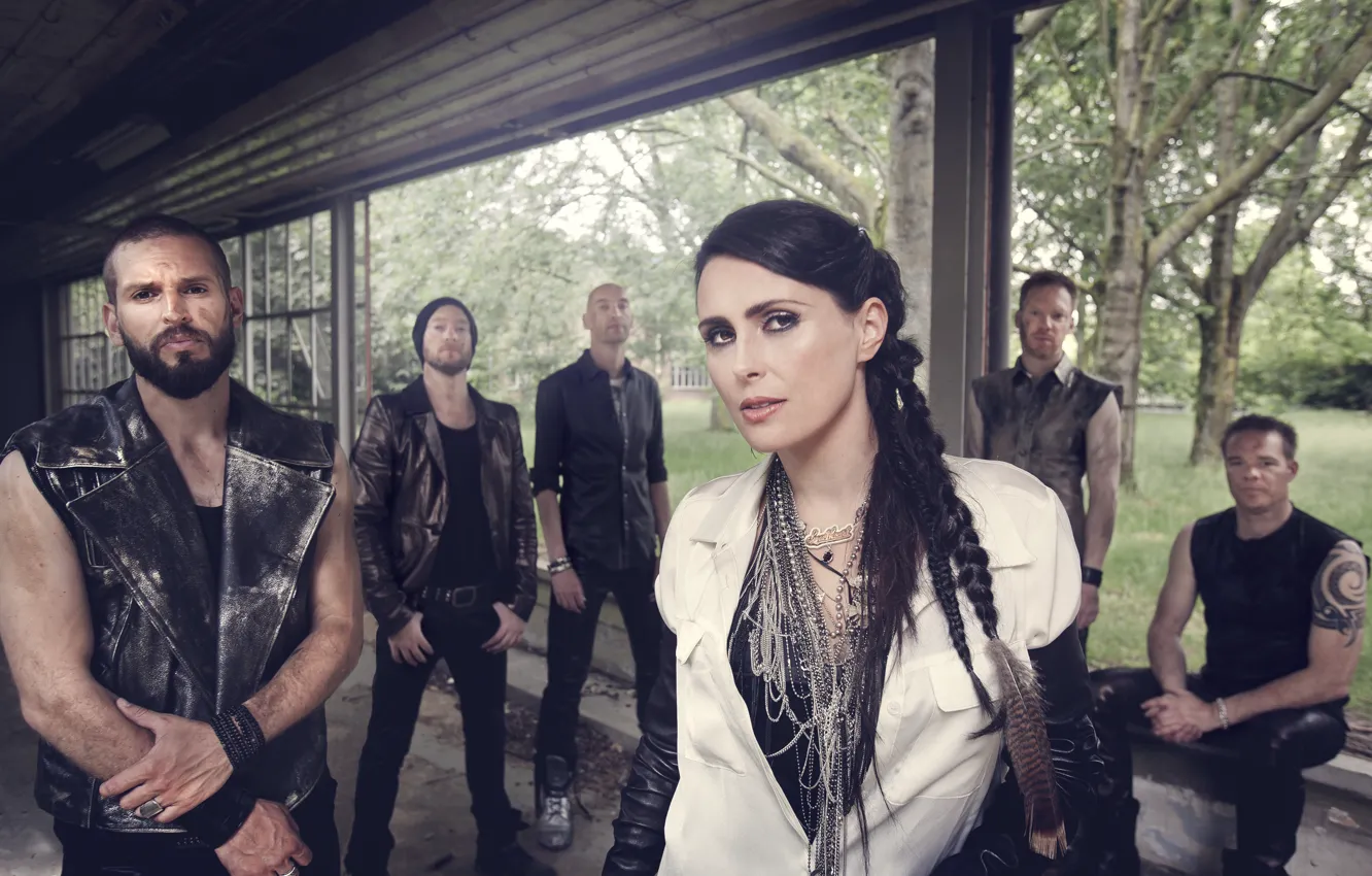 Фото обои Rock, Within Temptation, Sharon den Adel