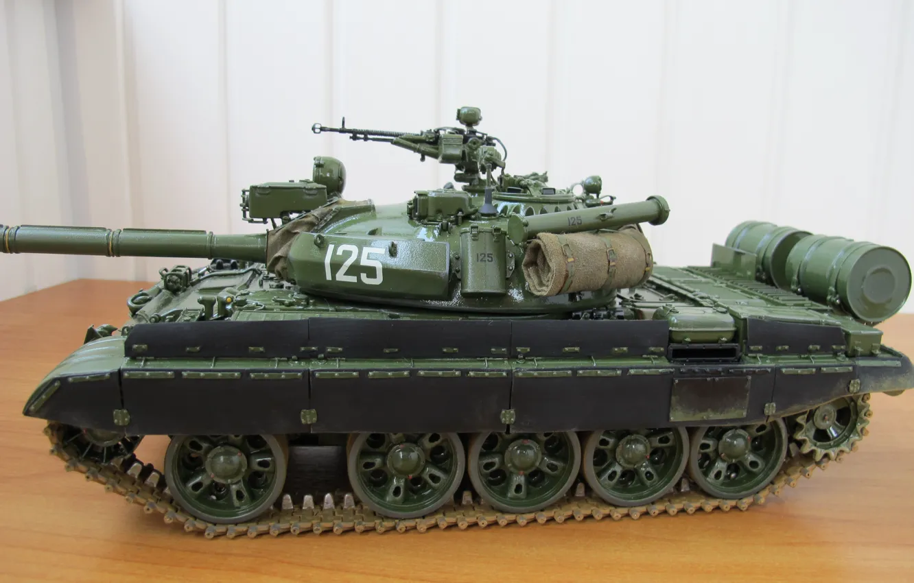 Фото обои Танк, Срёдний танк, Танк Т-55м