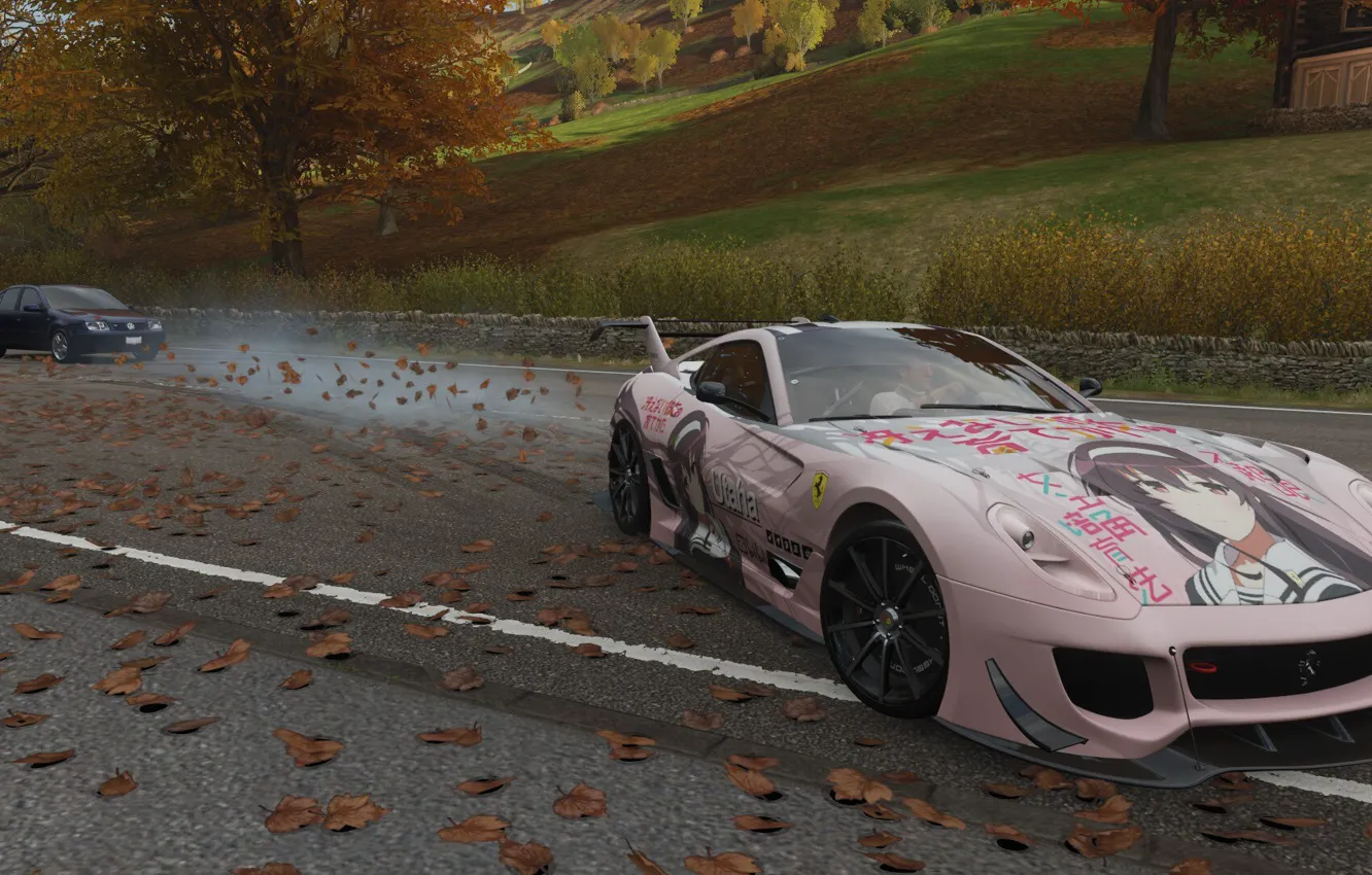 Фото обои Car, 599XX evo, Forza 4