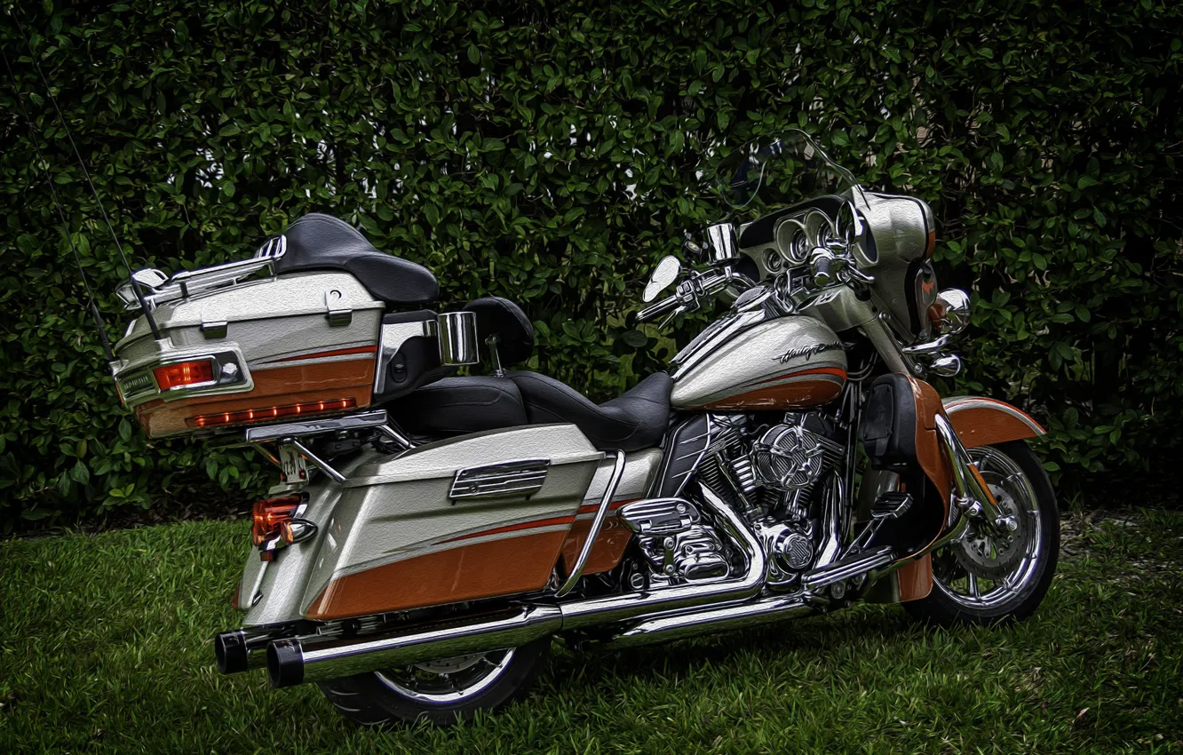 Фото обои дизайн, Harley, байк, Ultra Classic