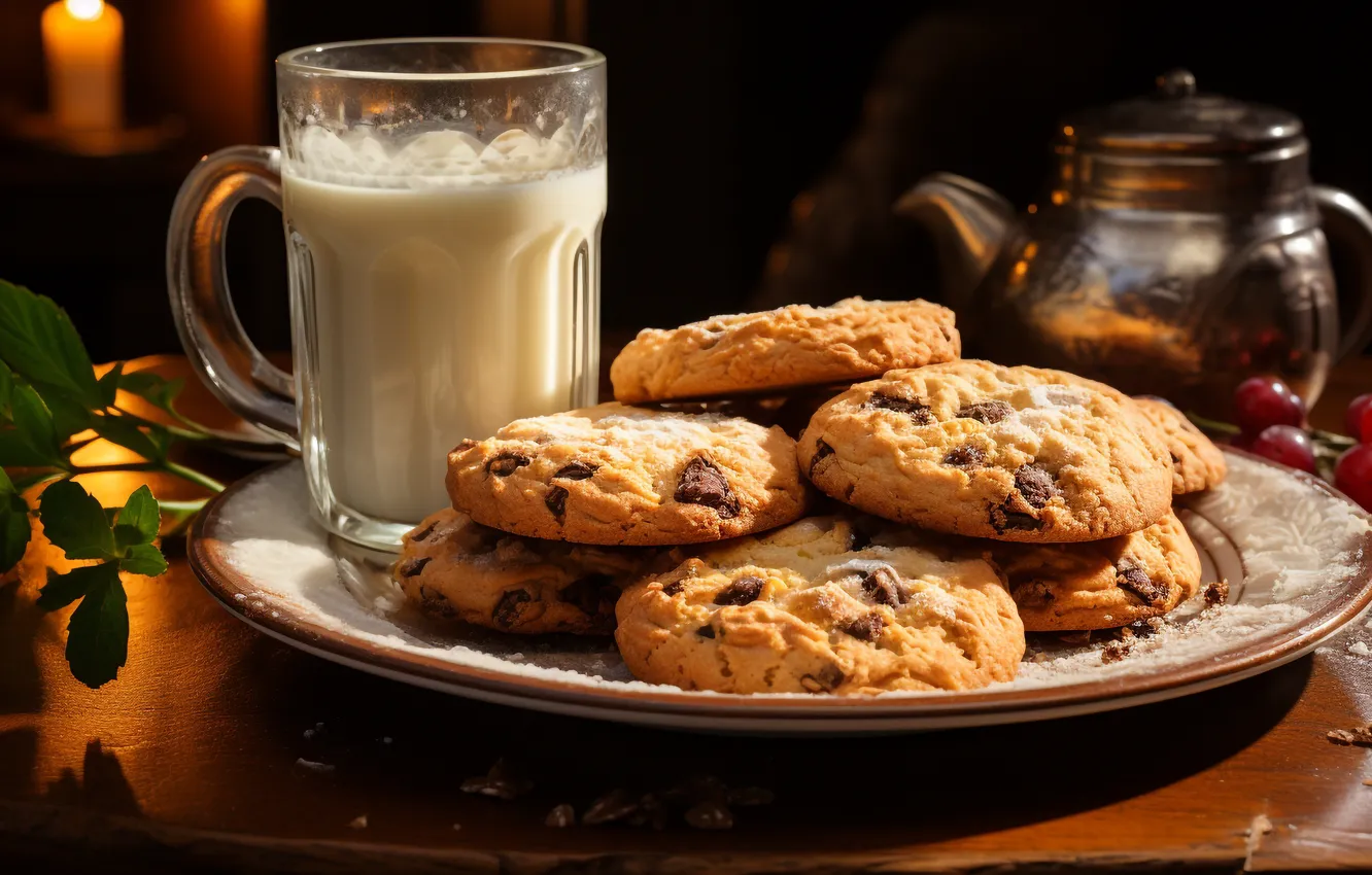 Р›РёС†Рѕ Milk and cookie