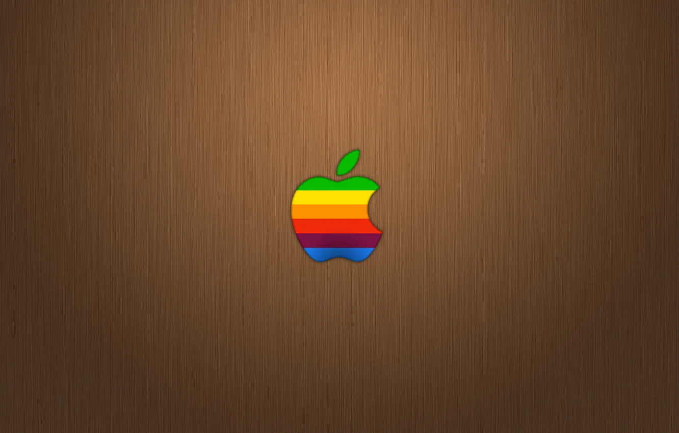 Фото обои дерево, apple, яблоко, mac