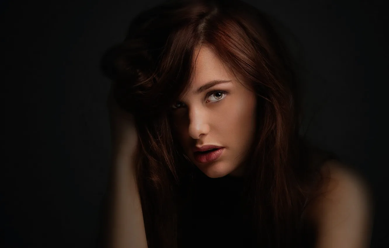 Фото обои макияж, губки, прелесть, eyes