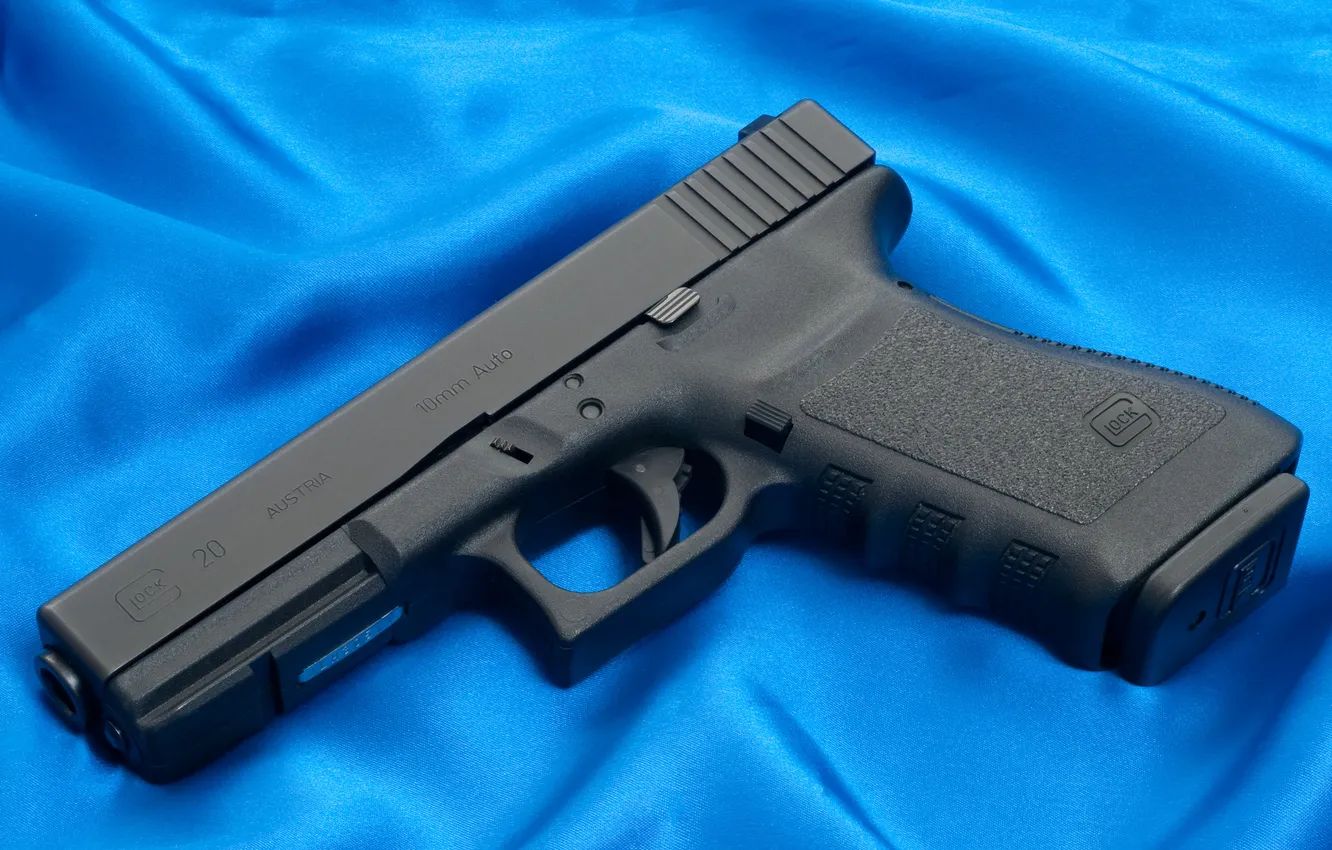 Фото обои пистолет, оружие, обои, Glock, Глок 20