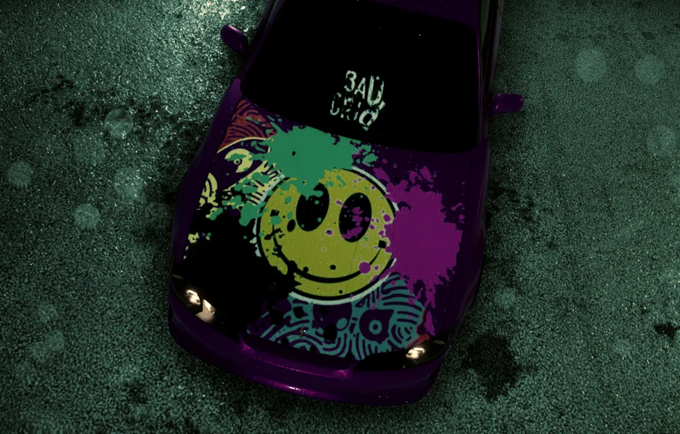 Фото обои S15, Drift, Nissan 180SX, Drift Car, Need For Speed 2015, smileDORIFTO, BADDRIP