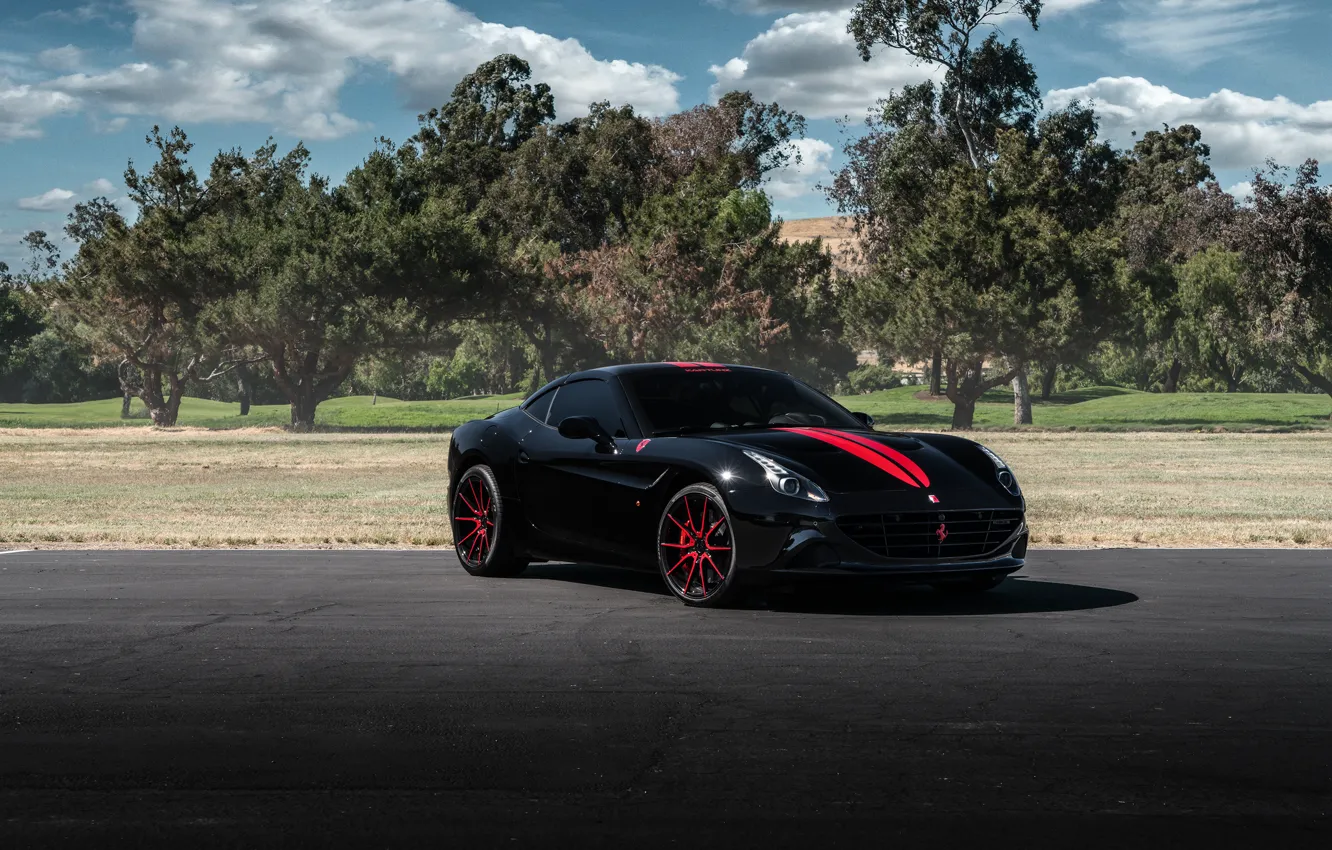 Фото обои Ferrari, Front, California, Supercar, Wheels, Avant, Garde