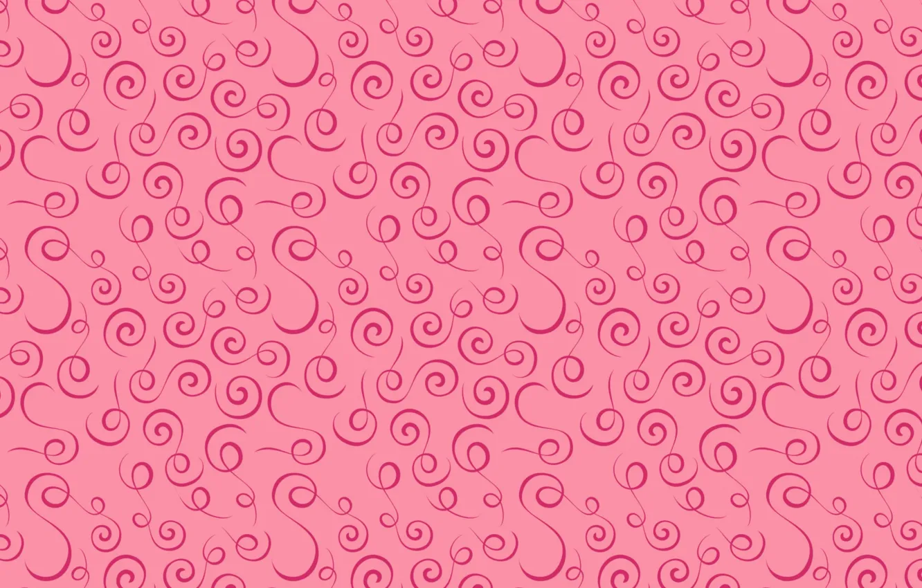 Фото обои розовый, узор, текстура, pink, pattern, swirls