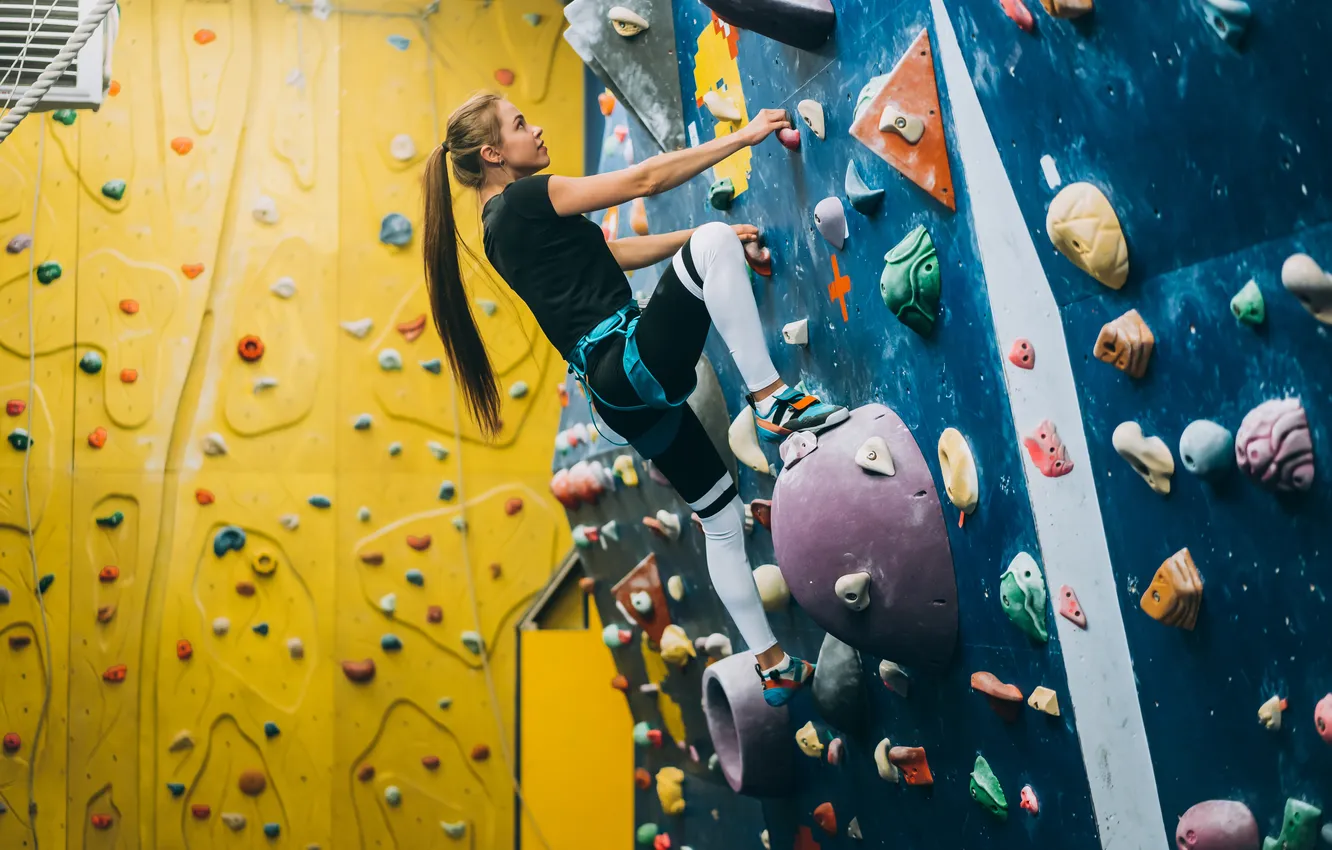 Фото обои training, equipment, climbing