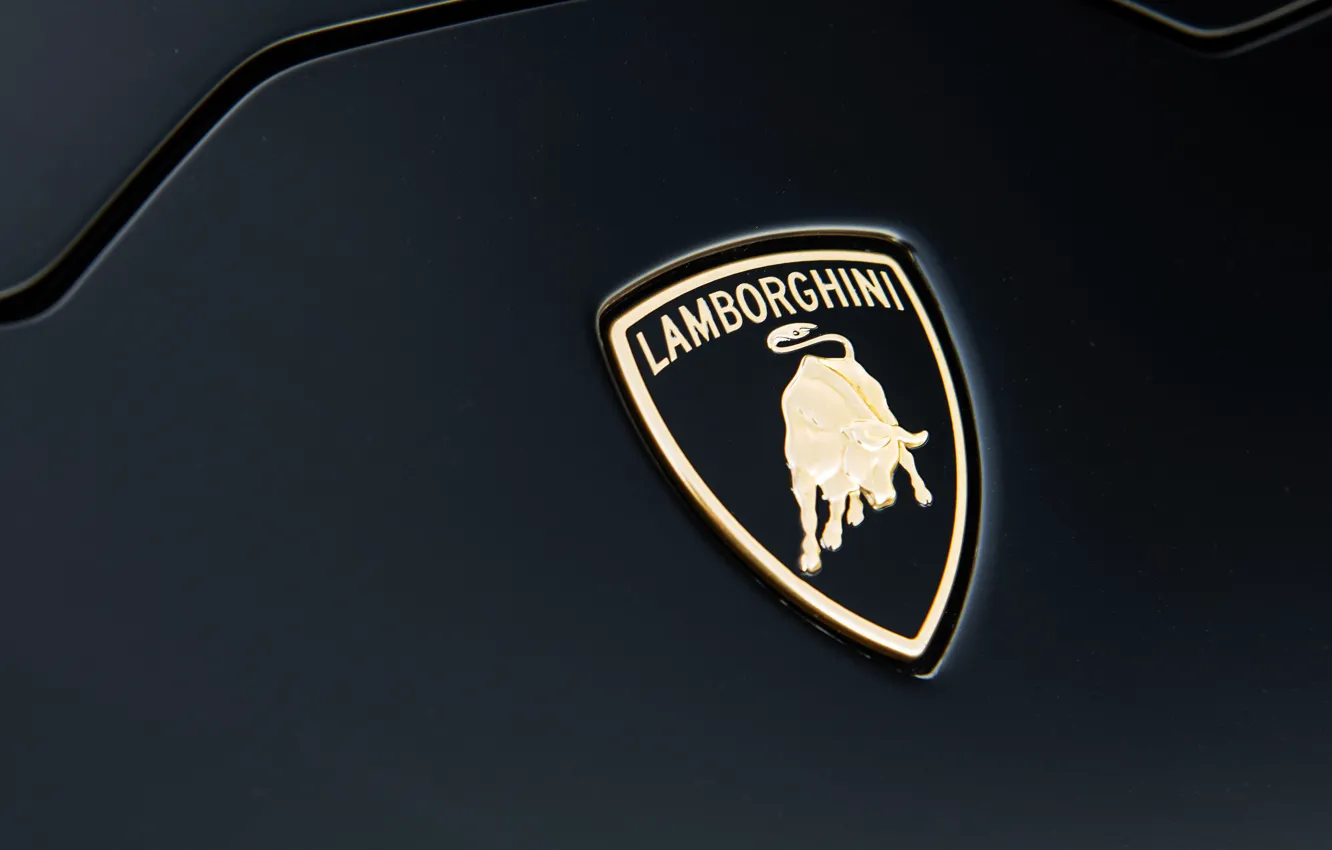 Фото обои логотип, Lamborghini, Lamborghini Huracan Performante