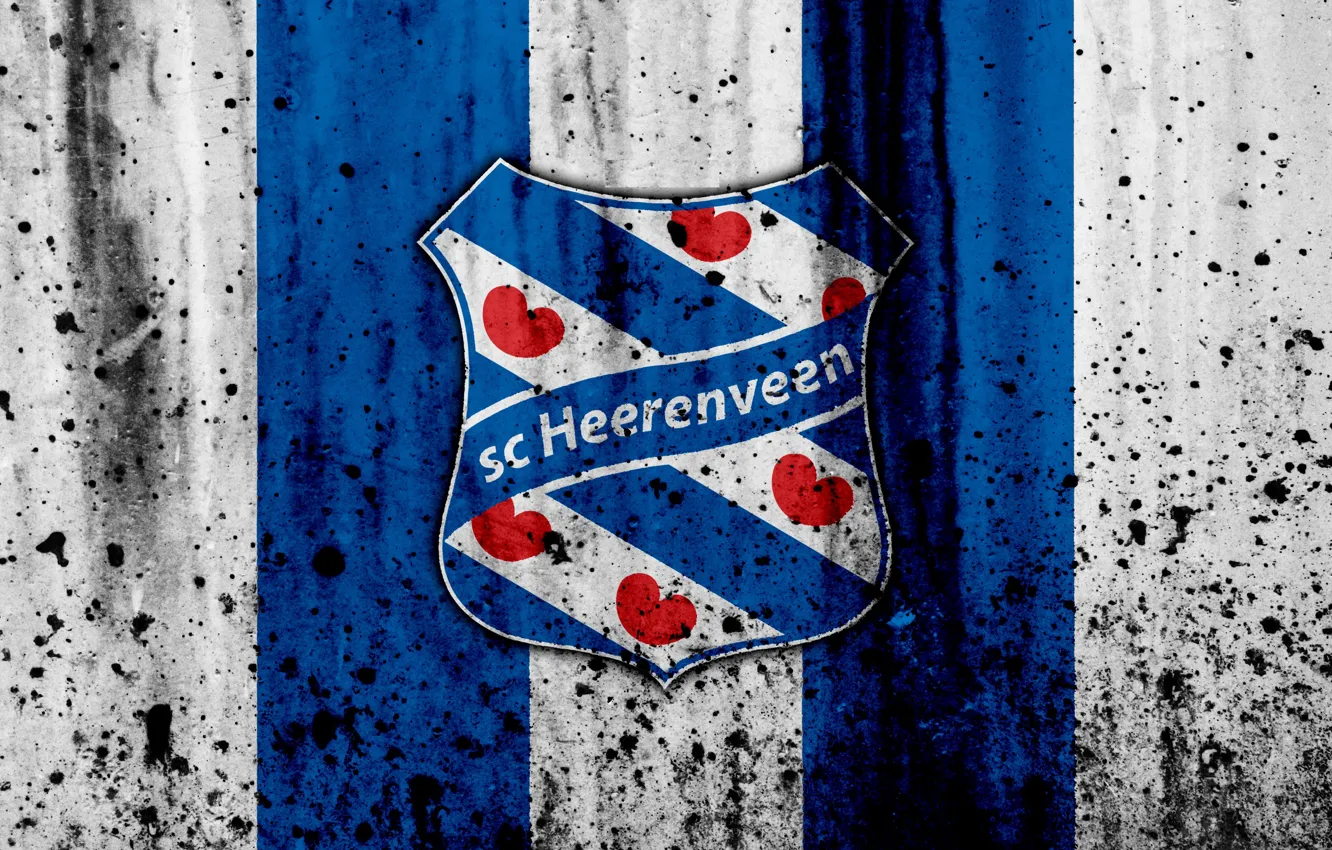 Фото обои wallpaper, sport, logo, football, Eredivisie, Heerenveen