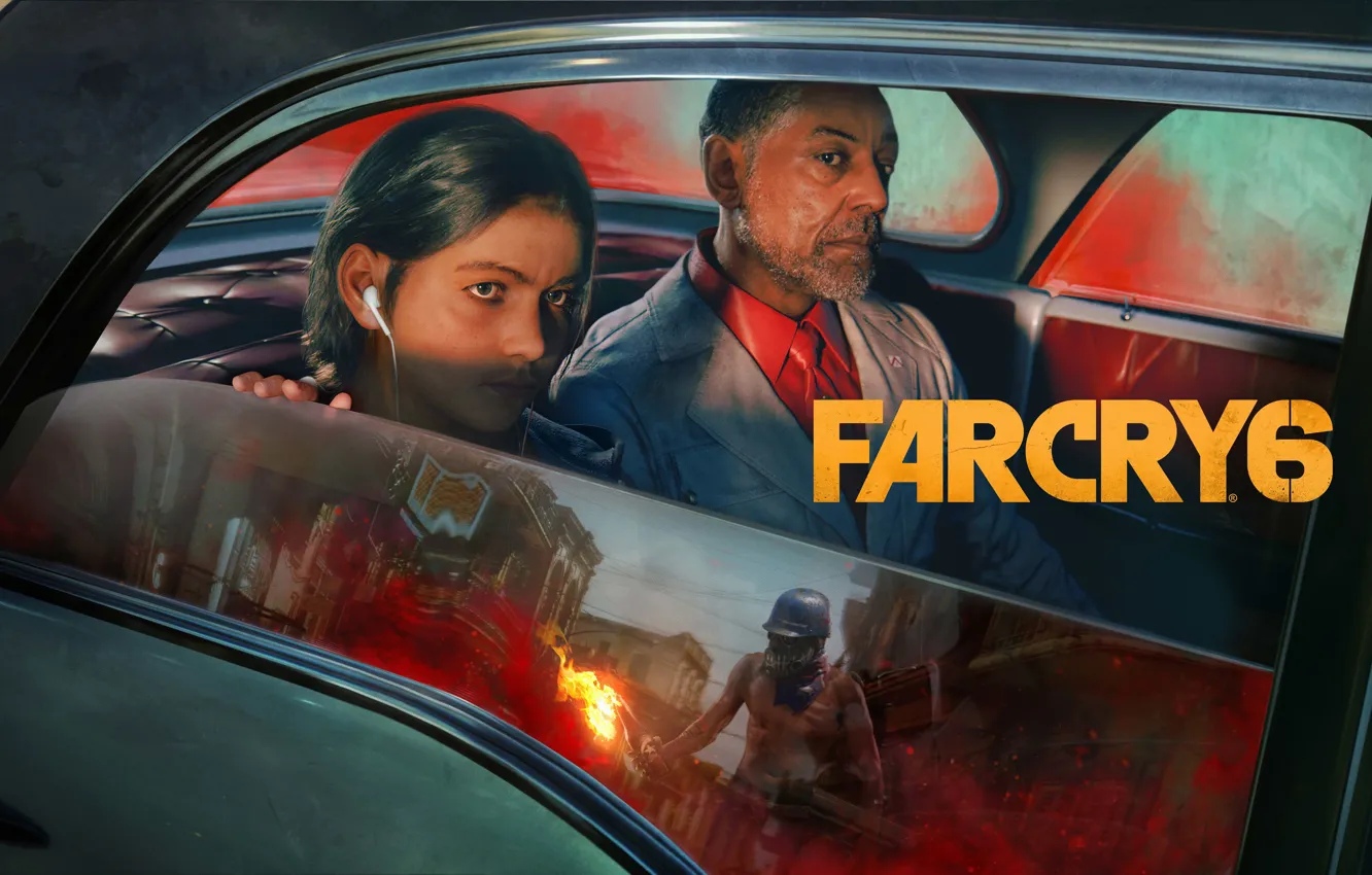 Фото обои Игра, Автомобиль, Ubisoft, Game, Шутер, Far Cry 6