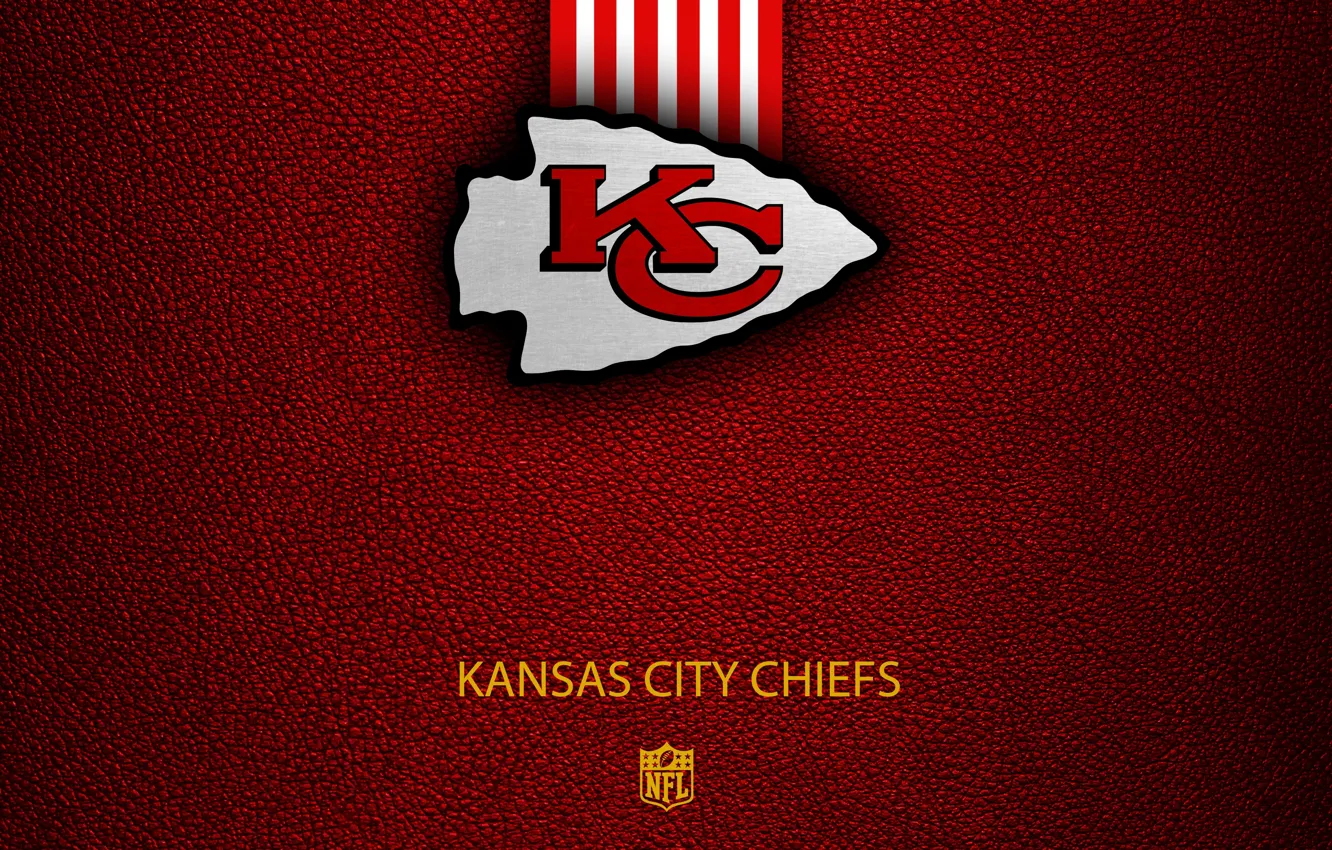 Фото обои wallpaper, sport, logo, NFL, Kansas City Chiefs