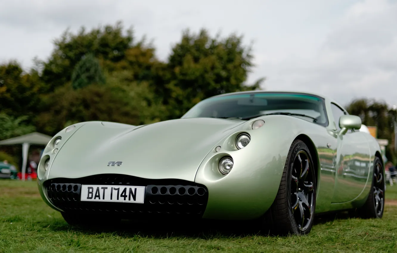 Фото обои Car, Auto, Green, Front, Sportcar, TVR