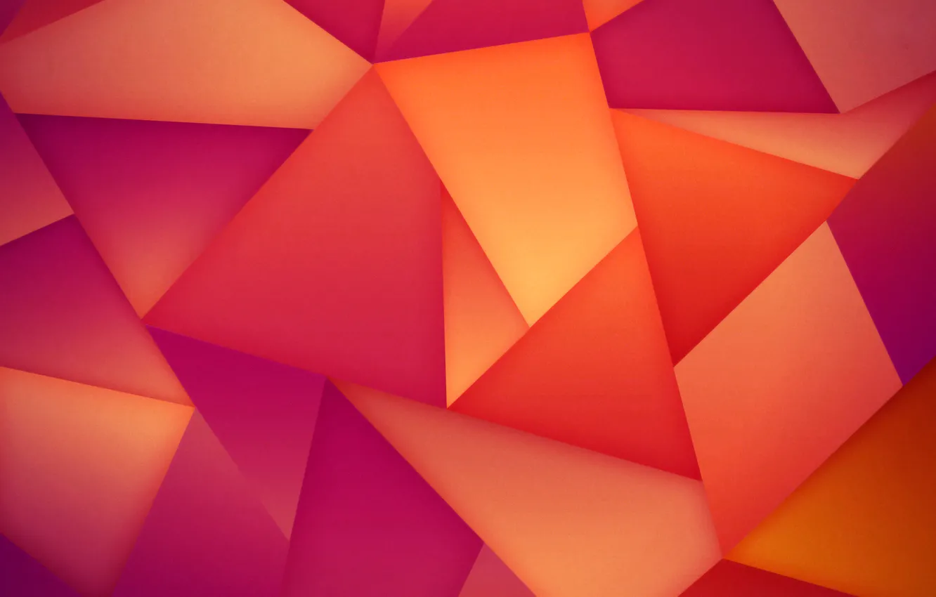 Фото обои свет, цвет, грань, треугольник