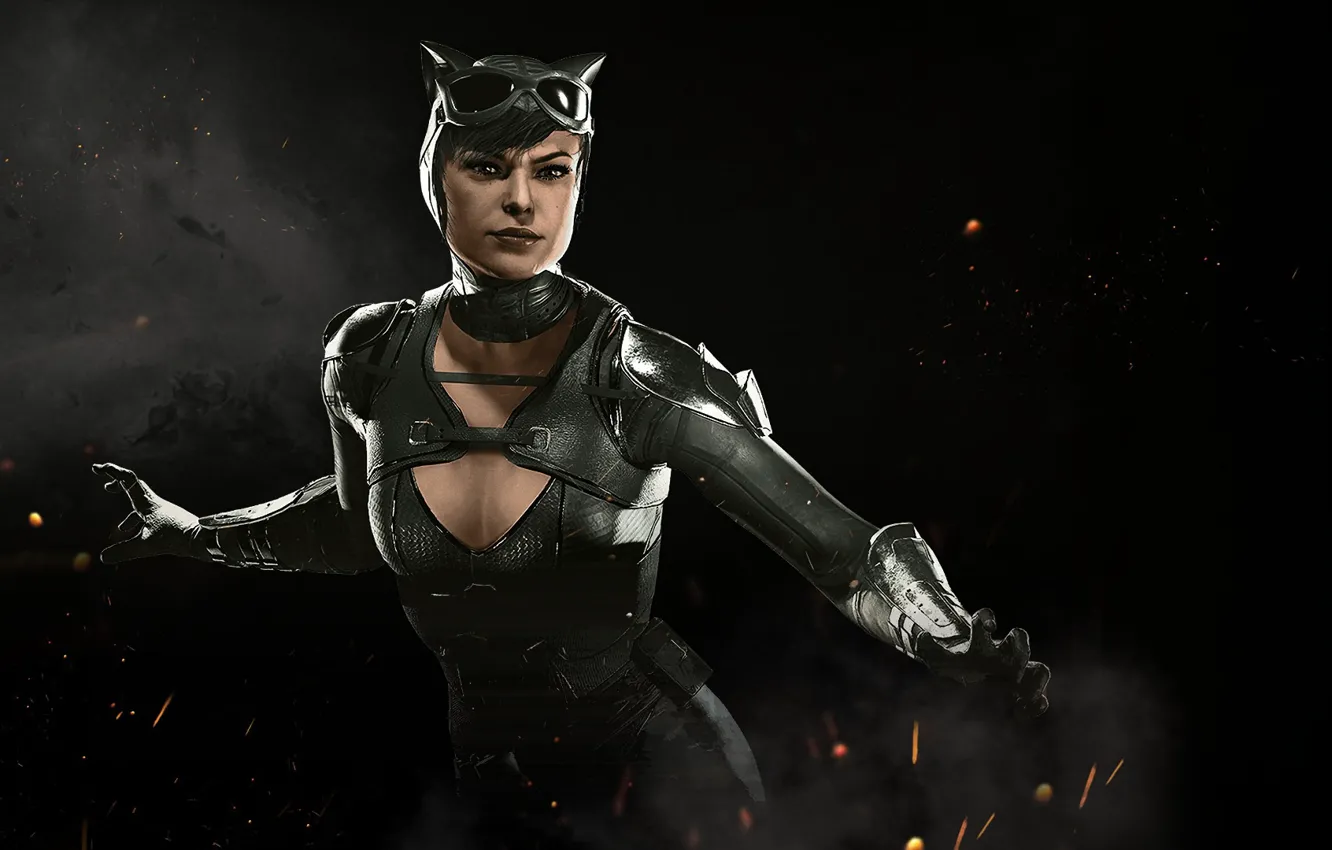 Фото обои game, fighting, Catwoman, Selina Kyle, NetherRealm Studios, Injustice 2