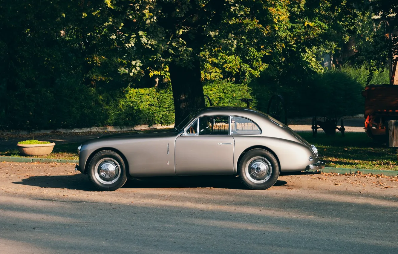 Фото обои Maserati, 1949, side view, Maserati A6 1500 GT