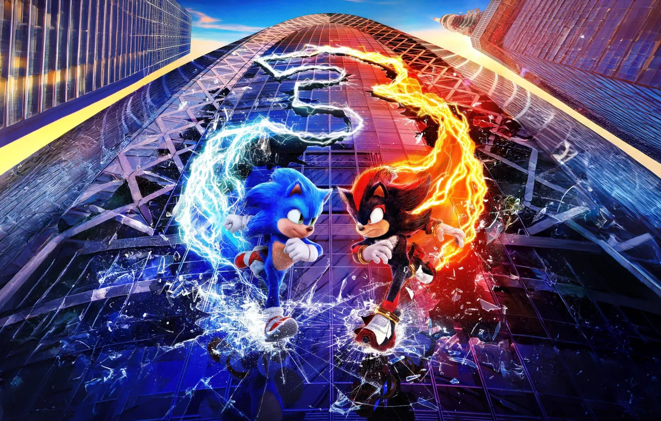 Фото обои энергия, здания, Соник 3, Sonic The Hedgehog 3