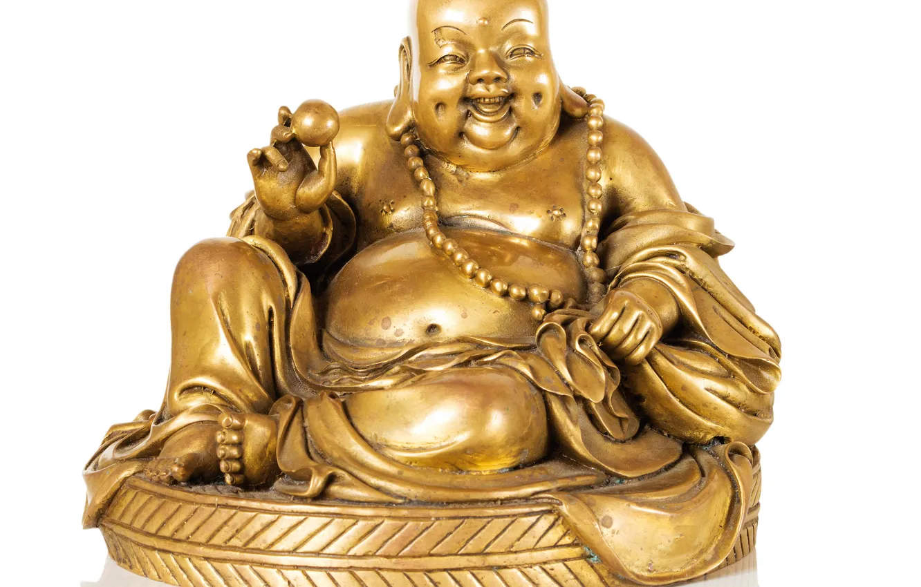 Фото обои close-up, china, cheerful, chinese, buddha, bronze, charm, buddhism