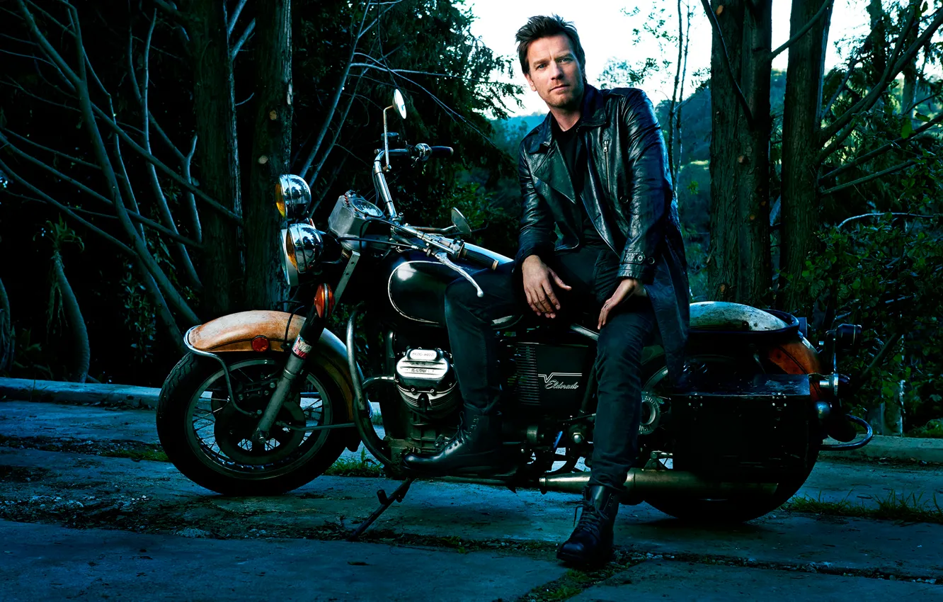 Фото обои фотосессия, Ewan McGregor, Юэн МакГрегор, 2015, Elle Men