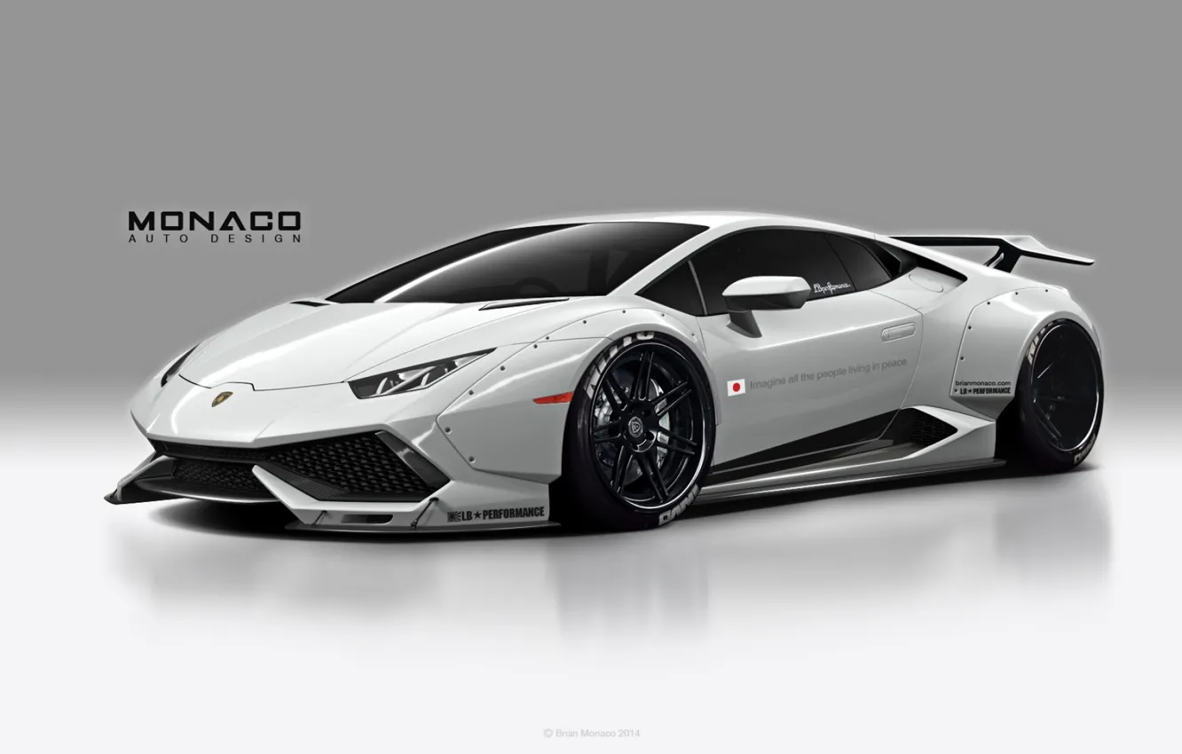 Фото обои Lamborghini, LB Performance, Huracan, LP610-4