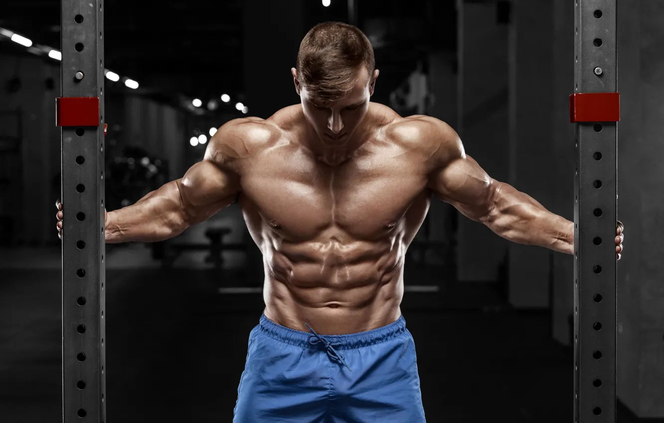 Фото обои поза, фигура, muscle, мышцы, muscles, пресс, атлет, Bodybuilding
