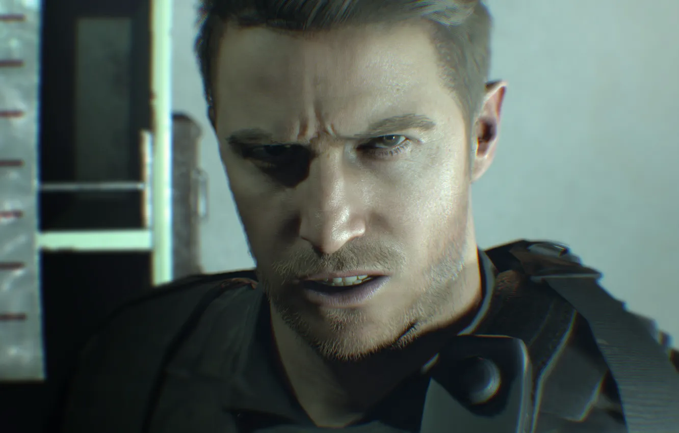 Фото обои game, Resident Evil, survivor, DLC, Biohazard, Chris Redfield, Resident Evil 7, Biohazard 7