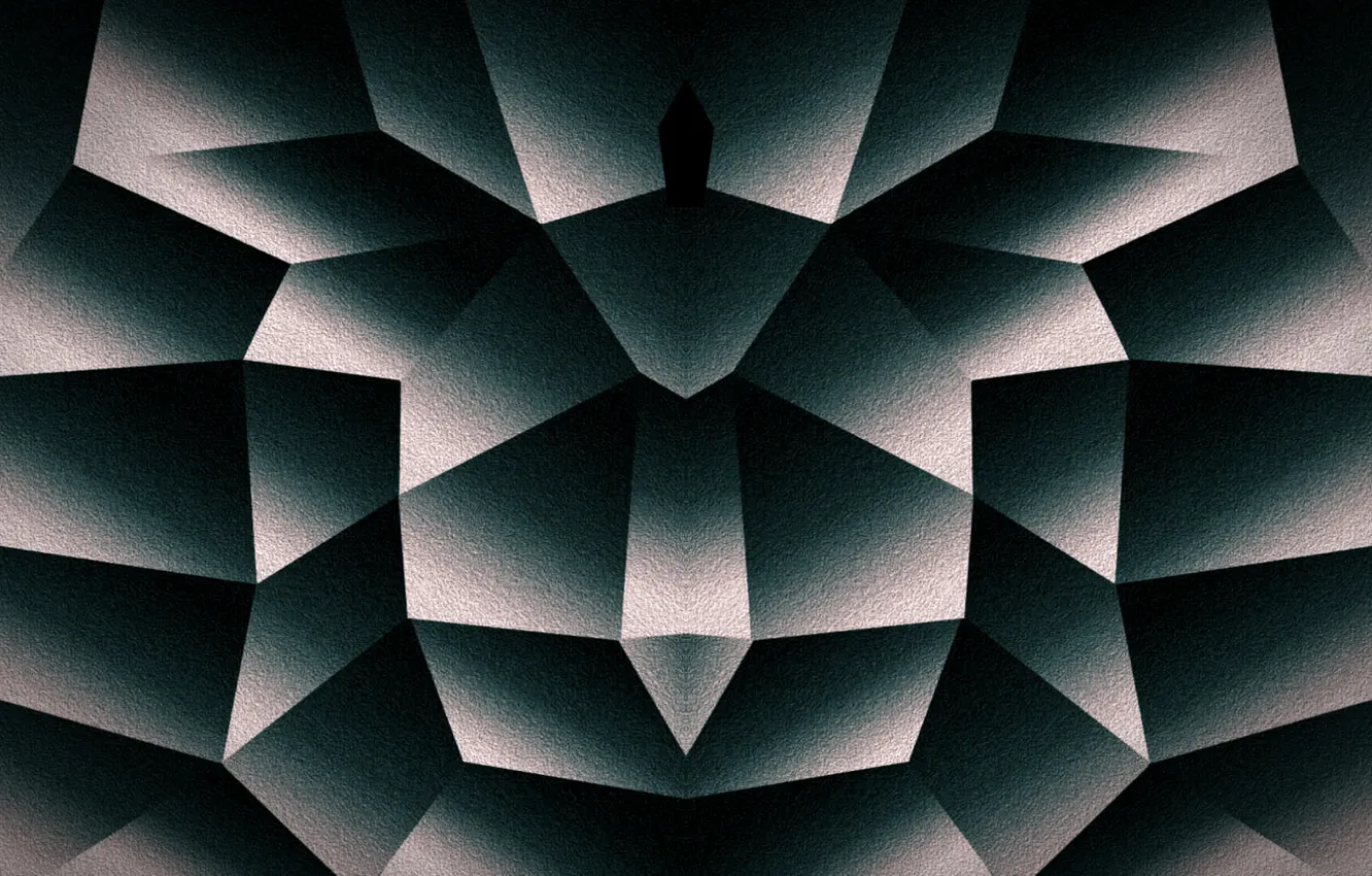 Фото обои градиент, фигура, геометрия